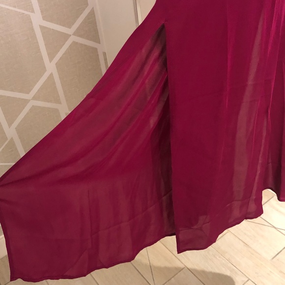 MAID by Yifat Oren Harlow Gown in Magenta - Picture 6 of 6